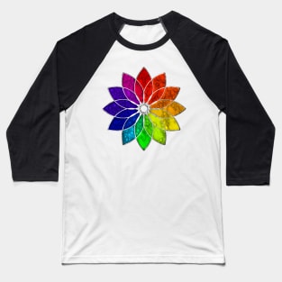 True Color(s) Wheel Baseball T-Shirt